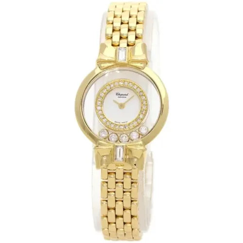 Pre-owned Gold watches , female, Sizes: ONE SIZE - Chopard Pre-owned - Modalova