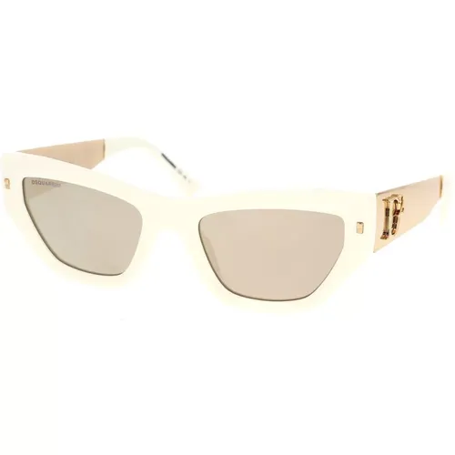 Bold and Stylish Sunglasses with D2 Logo , unisex, Sizes: 53 MM - Dsquared2 - Modalova