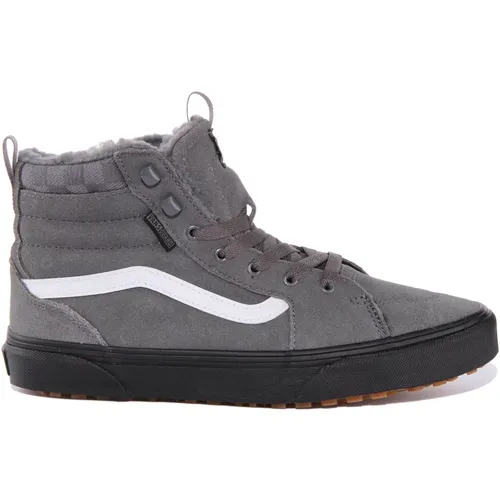 Grey Filmore Hi Top Trainers Youth , male, Sizes: 4 1/2 UK - Vans - Modalova