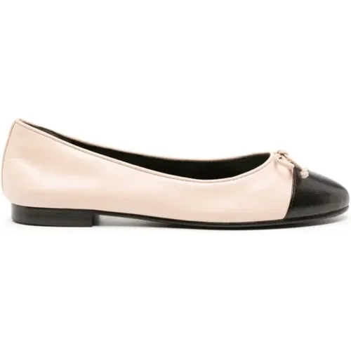 Cap Toe Ballet Flats , Damen, Größe: 40 EU - TORY BURCH - Modalova