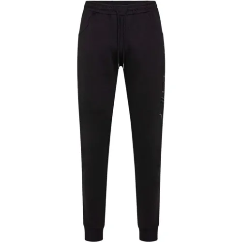 Schwarze Sweatpants mit Frontlogo - Peuterey - Modalova