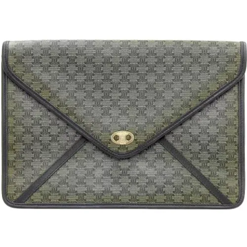 Pre-owned Canvas clutches , female, Sizes: ONE SIZE - Celine Vintage - Modalova