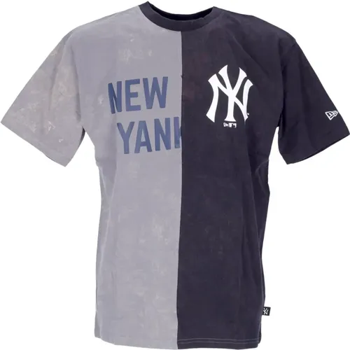 Yankees Grafik Tee Storm Grau/Navy , Herren, Größe: 2XL - new era - Modalova