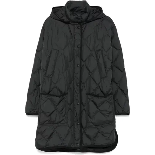 Schwarze Mäntel für Männer , Damen, Größe: XS - Woolrich - Modalova