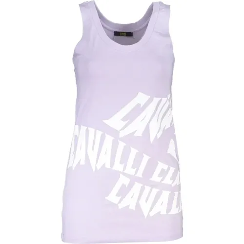 Elegant Tank Top , female, Sizes: S, L, M - Cavalli Class - Modalova