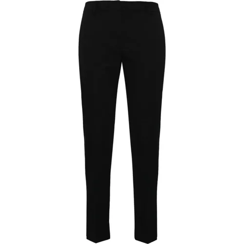 Cotton Stretch Trousers , female, Sizes: 2XS, L, 2XL, XS, S, 3XS, XL - Max Mara Weekend - Modalova