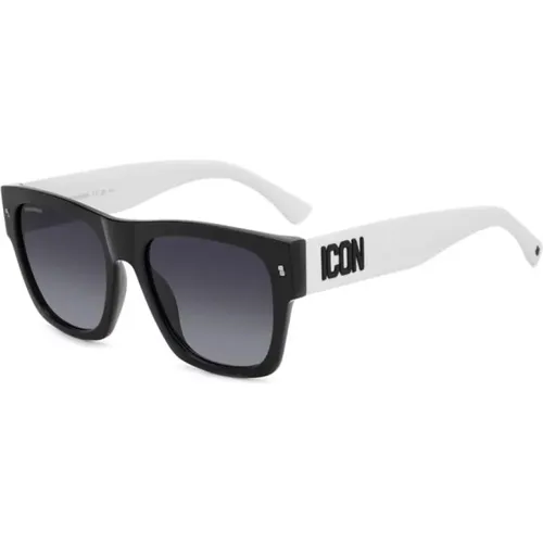 Retro-Stil Sonnenbrille , Herren, Größe: 55 MM - Dsquared2 - Modalova
