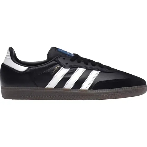 Limitierte Auflage Schwarz Gum Samba ADV , unisex, Größe: 36 2/3 EU - Adidas - Modalova