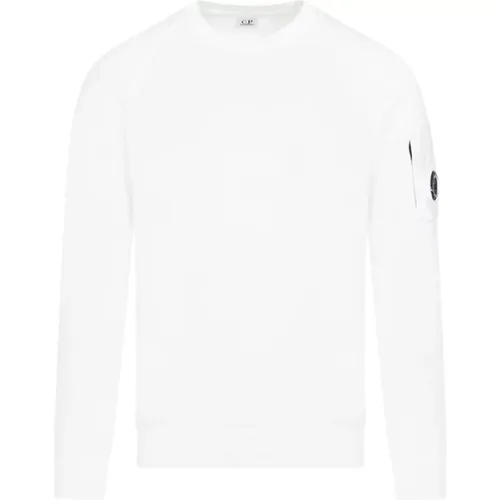 Cotton Sweater with Raglan Sleeves , male, Sizes: XL, S - C.P. Company - Modalova