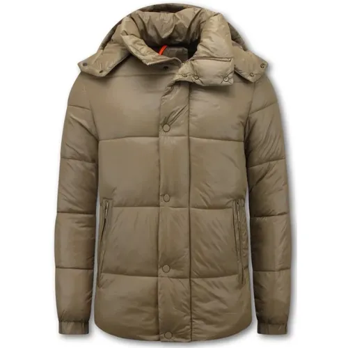 Warme Winterjacke Herren - Pufferjacke Herren - Gesteppte Jacke - 8055 , Herren, Größe: S - Local Fanatic - Modalova