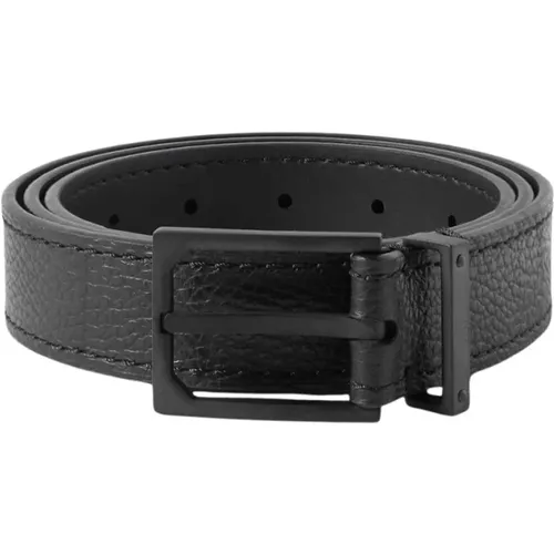 Leather Belt with Lock , male, Sizes: 100 CM - Dunhill - Modalova