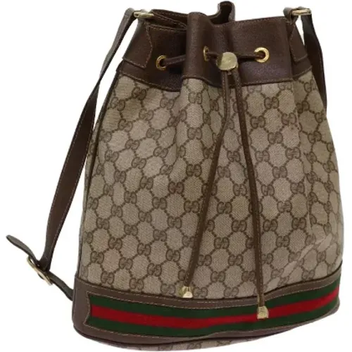 Pre-owned Canvas gucci-bags , female, Sizes: ONE SIZE - Gucci Vintage - Modalova