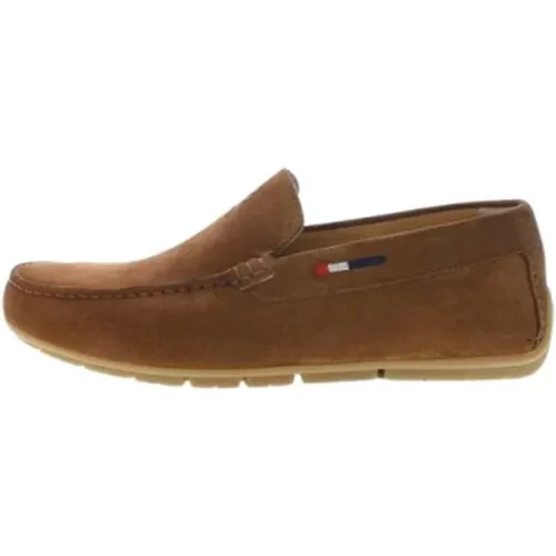 Stylish Moccasin Shoes , male, Sizes: 6 UK - U.s. Polo Assn. - Modalova