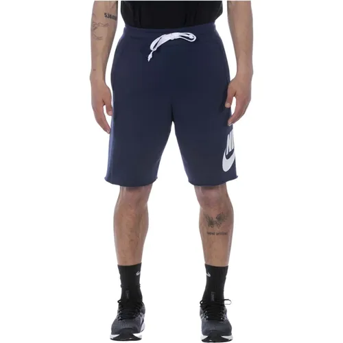Sportswear Sport Essentials Blaue Bermuda-Shorts - Nike - Modalova