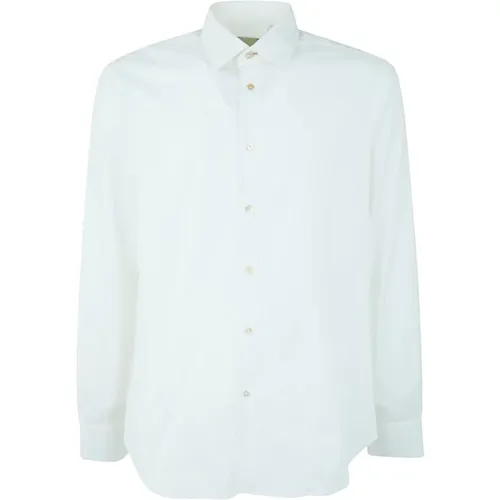 Klassisches Weißes Maßgeschneidertes Hemd , Herren, Größe: 2XL - PS By Paul Smith - Modalova