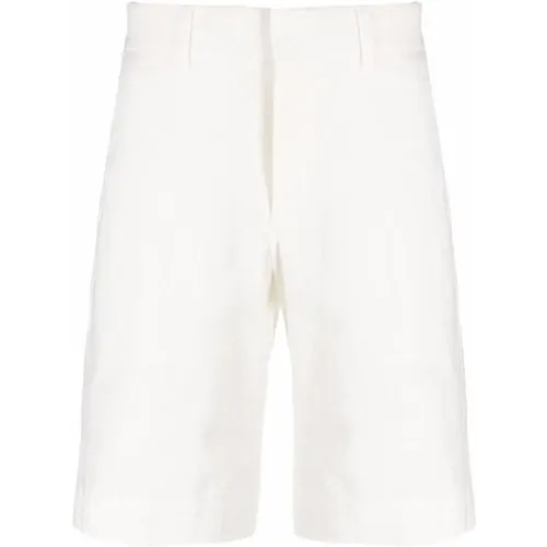 Cotton Bermuda Shorts , male, Sizes: L - Casablanca - Modalova
