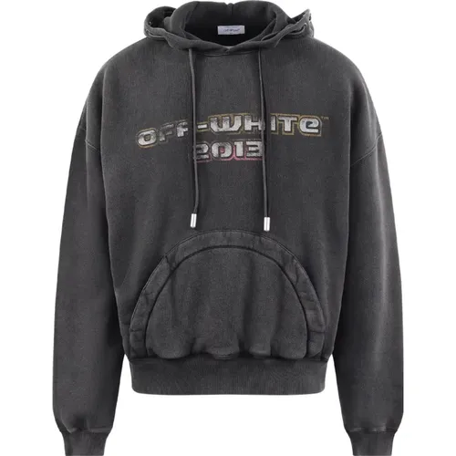 Sweatshirts , Herren, Größe: M - Off White - Modalova