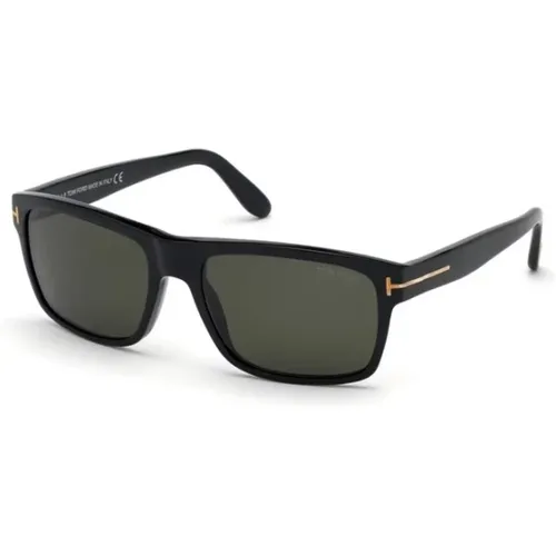 Schwarze Stilvolle Sonnenbrille , unisex, Größe: 58 MM - Tom Ford - Modalova