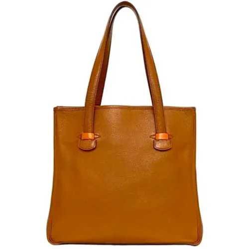 Pre-owned Leather handbags , female, Sizes: ONE SIZE - Hermès Vintage - Modalova