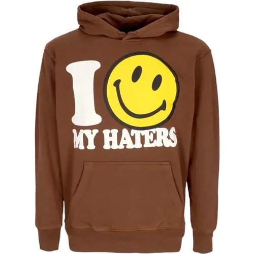 Smiley Hater Hoodie Leichter Sweatshirt , Herren, Größe: XL - MARKET - Modalova