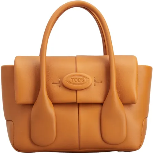 Orange Leder Schultertasche Tod's - TOD'S - Modalova