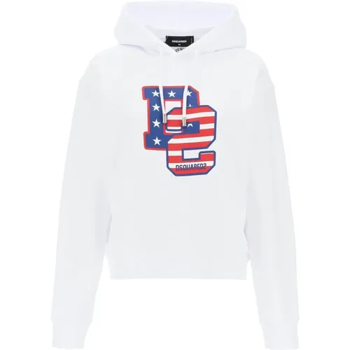 Hoodies , Damen, Größe: XS - Dsquared2 - Modalova