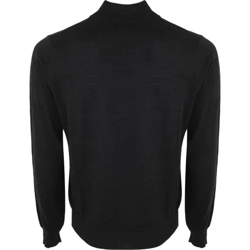 Anthrazit Merino Rollkragenpullover - Filippo De Laurentiis - Modalova