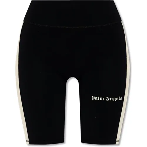 Gekürzte Leggings , Damen, Größe: L - Palm Angels - Modalova