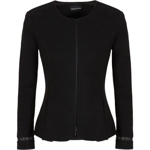 Stylish Jackets , female, Sizes: S, M - Emporio Armani - Modalova