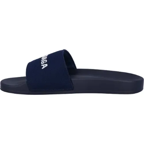 Rubber sandals , male, Sizes: 10 UK - Balenciaga - Modalova