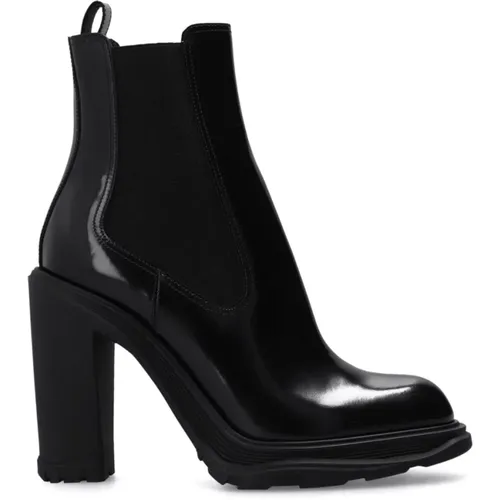 Heeled ankle boots , female, Sizes: 3 UK, 5 UK, 4 UK, 7 UK - alexander mcqueen - Modalova