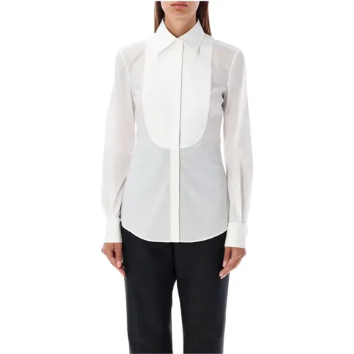 Smoking Shirt Aw24 , female, Sizes: S - Dolce & Gabbana - Modalova