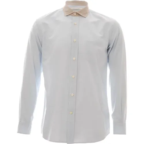 Contrast Collar Daily Shirt , male, Sizes: L - Marc Jacobs - Modalova