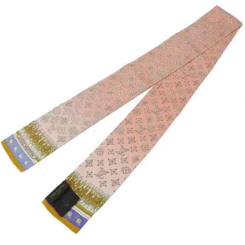 Pre-owned Silk scarves , female, Sizes: ONE SIZE - Louis Vuitton Vintage - Modalova