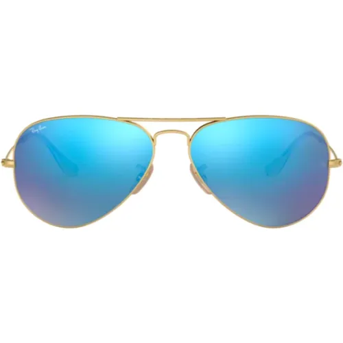 Iconic Aviator Sunglasses , male, Sizes: 58 MM, 55 MM - Ray-Ban - Modalova