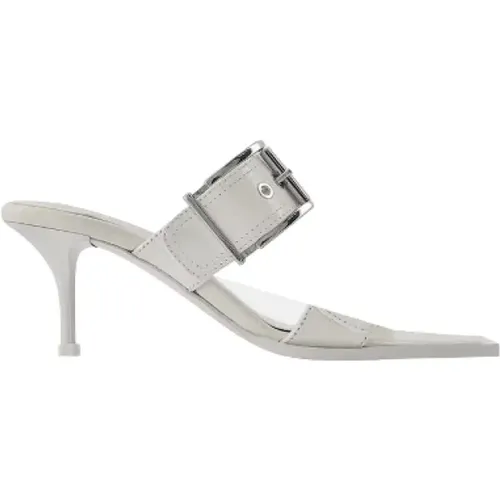 Leder sandals Alexander McQueen - alexander mcqueen - Modalova