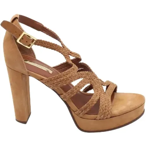 Pre-owned Wildleder sandals , Damen, Größe: 40 EU - Ralph Lauren Pre-owned - Modalova