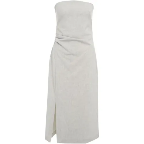 Grey Dress Ss24 for Women , female, Sizes: M, S, XS - Ottod'Ame - Modalova