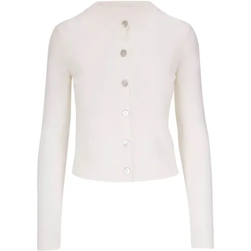 Button front cardigan , female, Sizes: L - Vince - Modalova