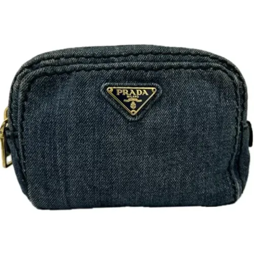 Pre-owned Cotton pouches , female, Sizes: ONE SIZE - Prada Vintage - Modalova