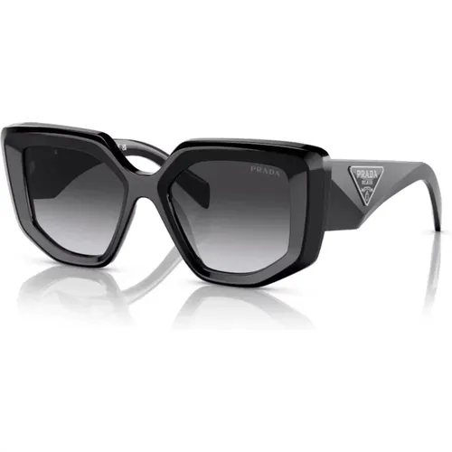 Quadratische Sonnenbrille - UV400-Schutz - Prada - Modalova