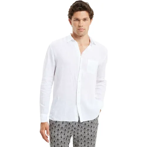 Linen Beach Shirt , male, Sizes: 2XL, L, S, XL, M - Peninsula - Modalova