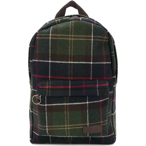 Grün Blau Muster Rucksack Barbour - Barbour - Modalova