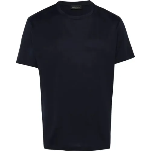 T-Shirts , male, Sizes: L, 3XL, XL, M, 2XL, S - Roberto Collina - Modalova