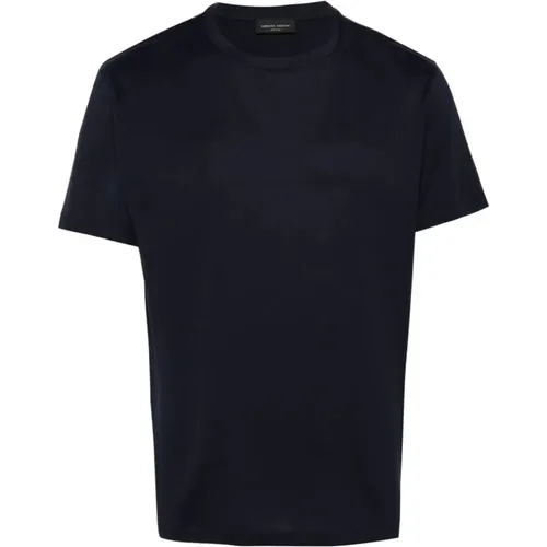 T-Shirts , male, Sizes: L, M - Roberto Collina - Modalova