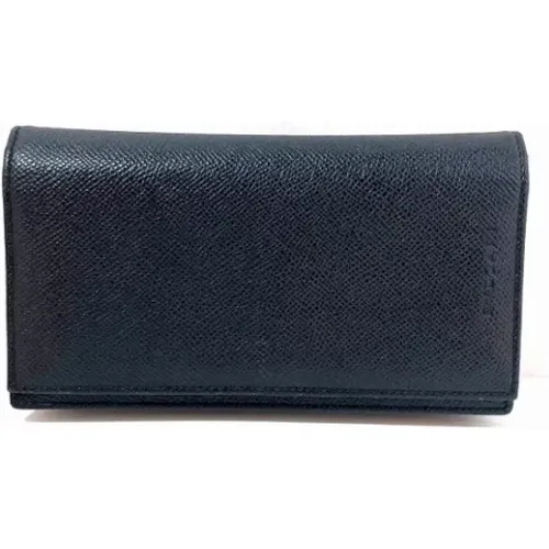 Pre-owned Leather wallets , female, Sizes: ONE SIZE - Bvlgari Vintage - Modalova