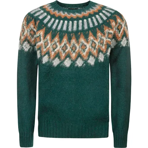 Multicolored Wool Sweater , male, Sizes: XL, L - Howlin' - Modalova