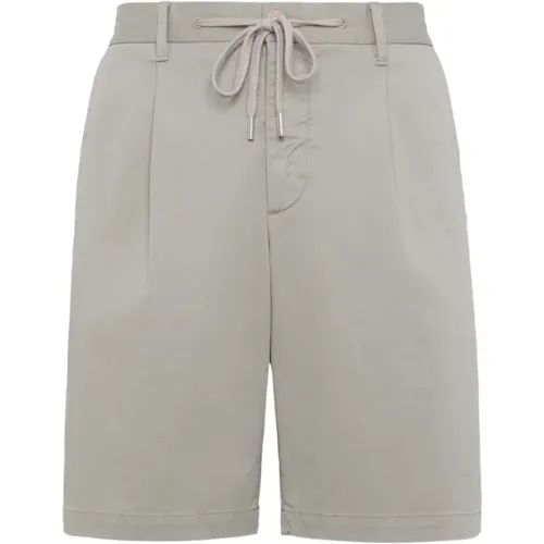 Stretch-Baumwoll-Sommer-Bermuda-Shorts,Stretch Baumwolle Sommer Bermuda Shorts,Stretch Baumwoll Sommer Bermuda Shorts - Boggi Milano - Modalova