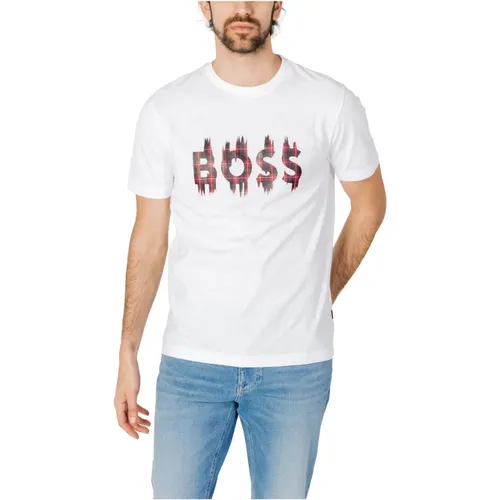Mens Tee for Spring/Summer Collection , male, Sizes: S, 2XL, XL - Boss - Modalova