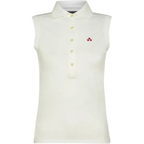 Sleeveless Womens Polo Shirt , female, Sizes: M, S, L - Peuterey - Modalova